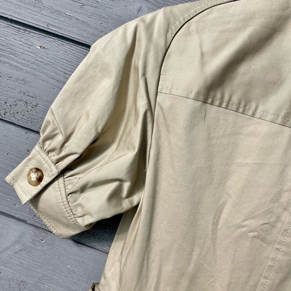 NWT Derek Lam Crosby Khaki Cargo Mini Dress Sz 0 - Picture 15 of 16